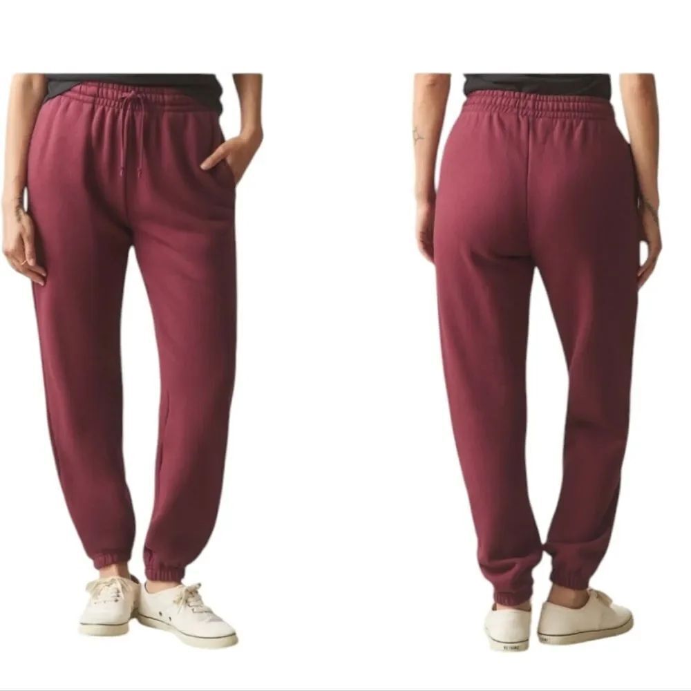 NEW American Giant Classic Sweatpant Zinfandel Maroon Red Size M